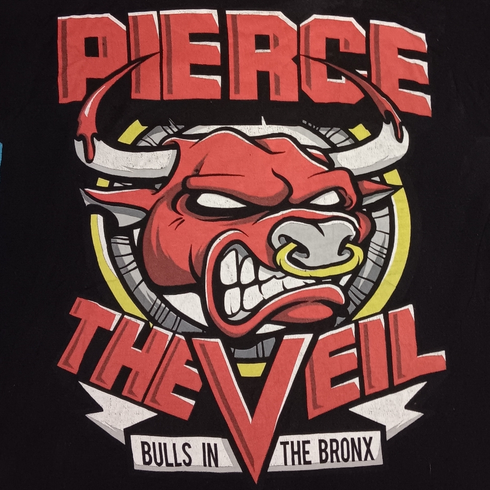 2013 Pierce The Veil Bulls In The Bronx  Vintage Shirt Metal Rock Tee